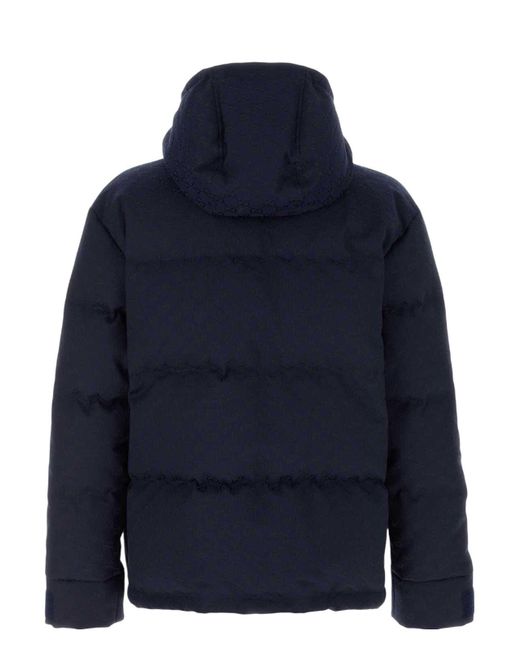 Gucci Blue Gg Fabric Down Jacket for men