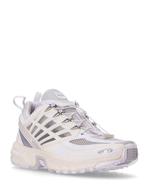 Salomon White Acs Pro Sneakers for men