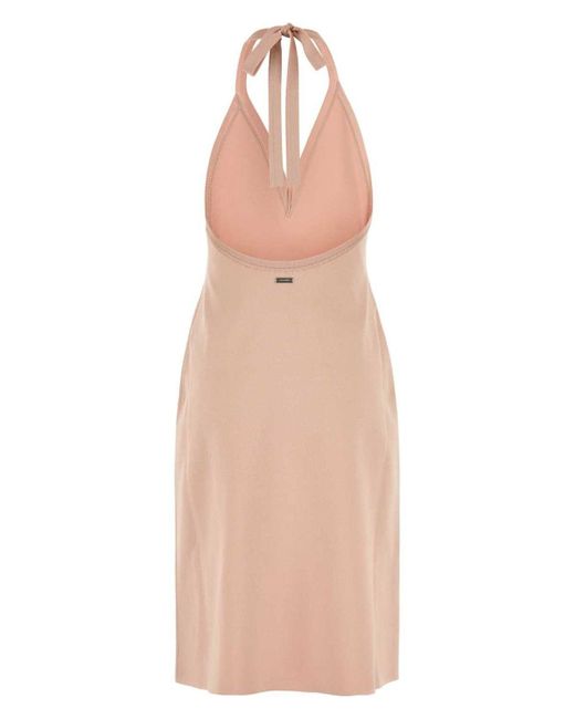 【関税&送料込】Salvatore Ferragamo Stretch Viscose Blend Bo Sculptural stretch viscose dress - Women | Ferragamo