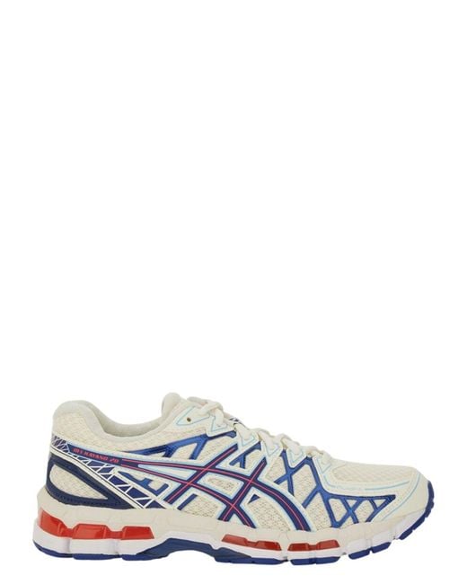 Asics White Gelkayano 20 Sneakers