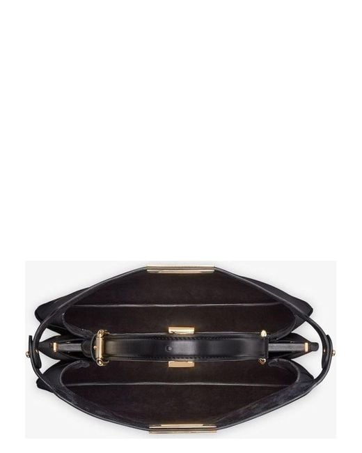 Fendi Black Peekaboo Soft Medium Bag