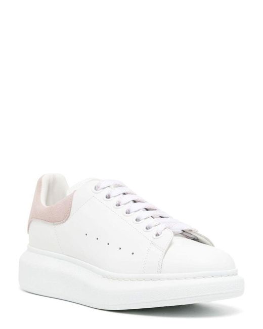 Alexander McQueen White Oversize Sneakers