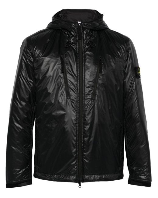 Stone Island Packable Light Outerwear Jacket in Black for Men Lyst UK