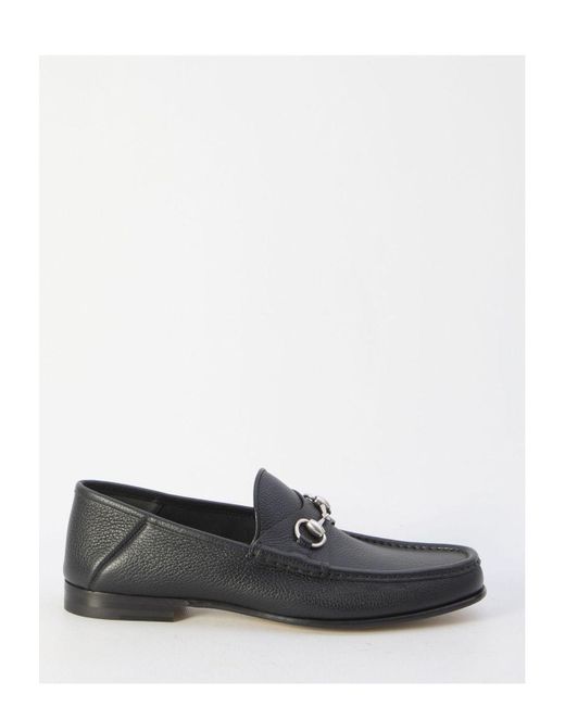Gucci White Horsebit 1953 Moccasins Loafer for men