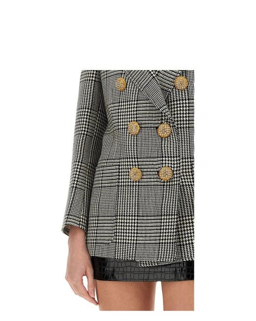 Valentino Gray Wool Jacket