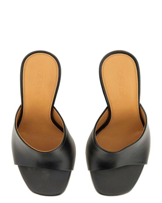Off-White c/o Virgil Abloh Black Mule Jug