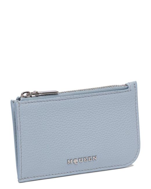 Alexander McQueen Blue Wallets & Card Holders for men
