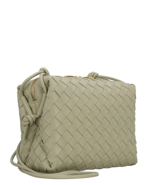 Bottega Veneta Gray Small Loop Camera Bag