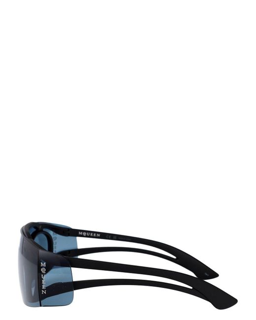 Alexander McQueen Blue Injectate Sunglasses
