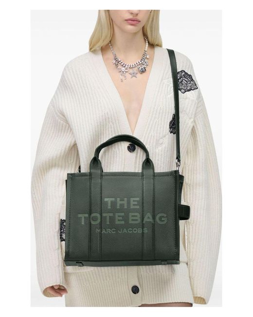 Marc Jacobs Green Borsa The Tote Medium