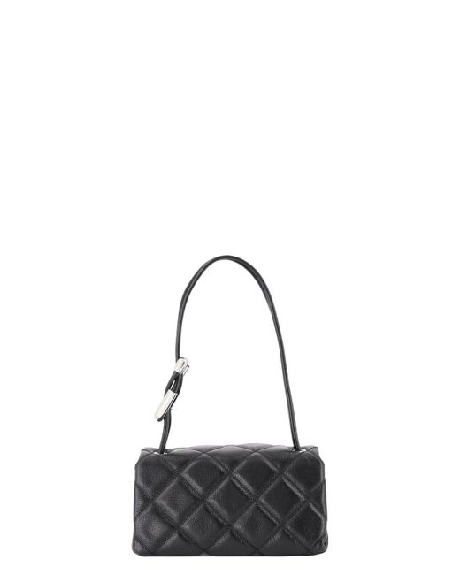Marc Jacobs Black The Mini Dual Chain Shoulder Bag