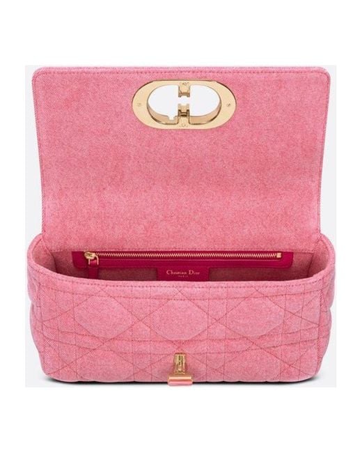 Dior Pink Caro M Canvas