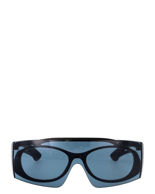 Alexander McQueen Blue Injectate Sunglasses