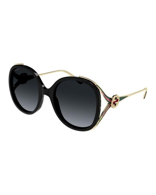 Gucci Sunglasses in Black | Lyst