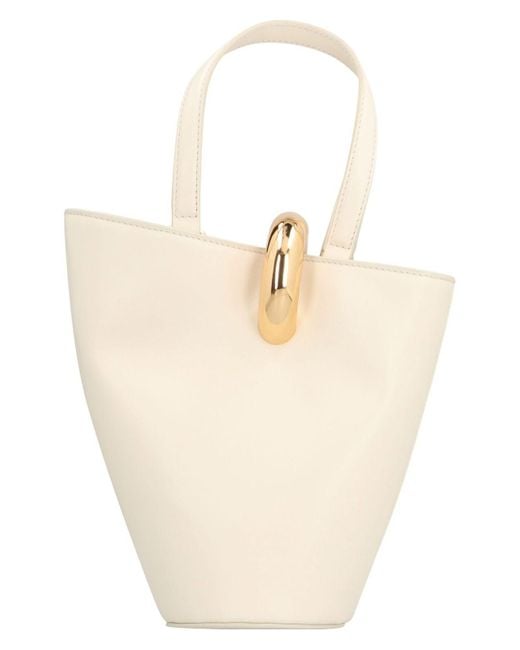Jacquemus White Le Petit Bambola Bucket Bag