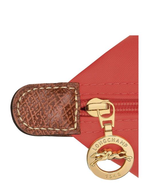 Longchamp Red Le Pliage Bag
