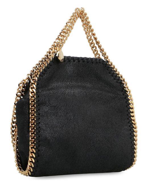 Stella McCartney Black Falabella Tote Bag Micro
