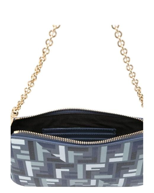 【関税＆送料込み】Fendi Ff Fabric Uette Pouch With Chain B Fendi Ff Fabric Uette Pouch With Chain Bags – BALTINI