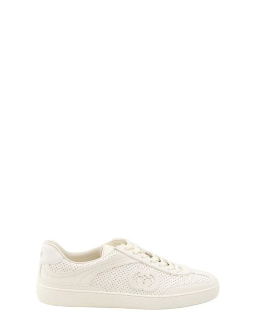 Gucci White G75 Sneakers for men