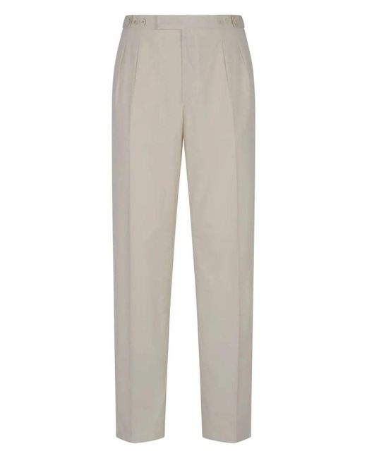 Prada Gray Pantalone Popeline for men