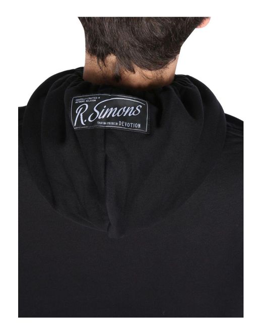 Raf Simons Black Sinchronicity Sweatshirt for men