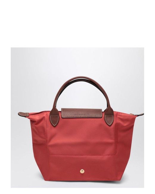Longchamp Red Tomato Le Pliage Original S Bag