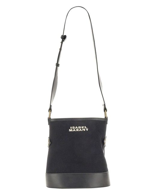 Isabel Marant White Bayia Bucket Shoulder Bag