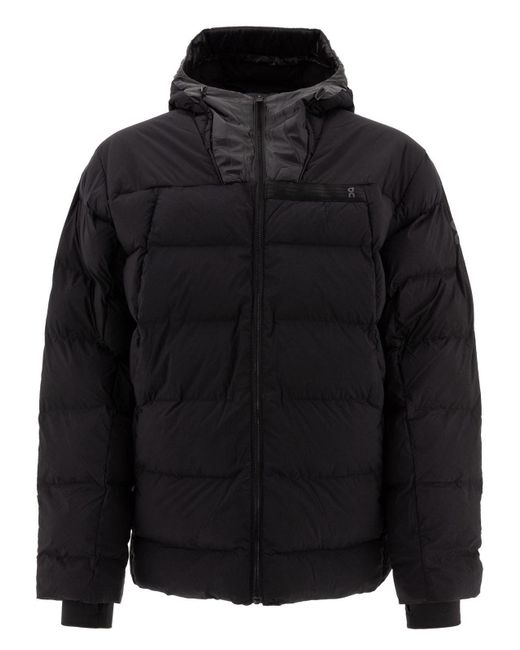 On Shoes Black "Challenger" Jacket for men