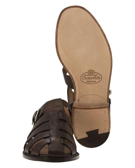 Church's Black Fisherman for men