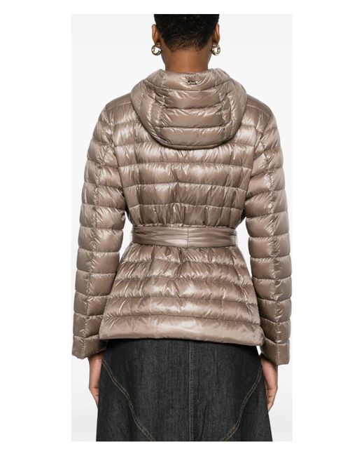 Herno Natural Nylon Short Down Jacket
