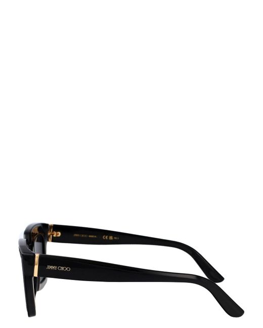 Jimmy Choo Black Acetate Sunglasses