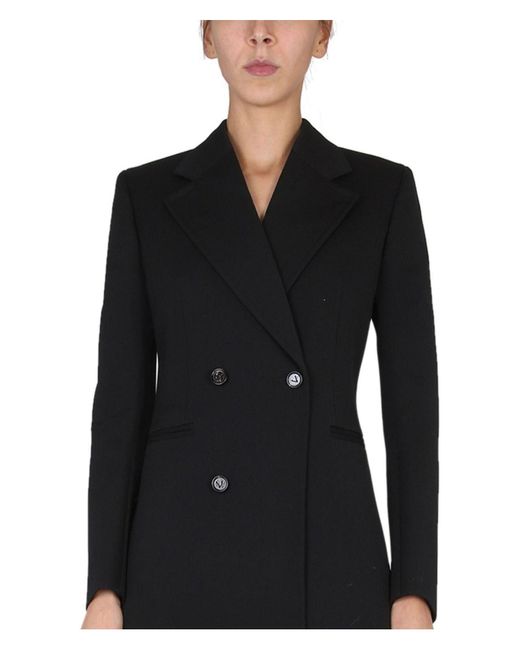 Bottega Veneta Black Wool Coat