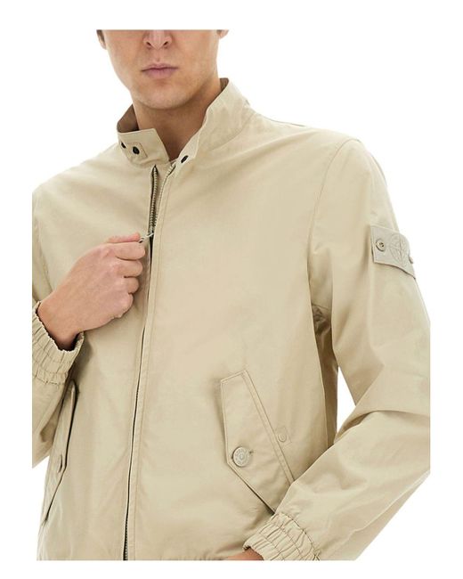 Stone Island Natural Antidrip Bomber for men