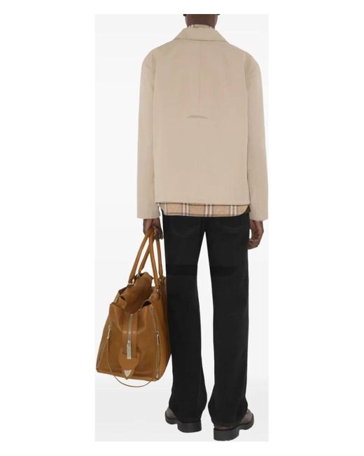Burberry Natural Su25-Mw-Tec Shirt M/L for men