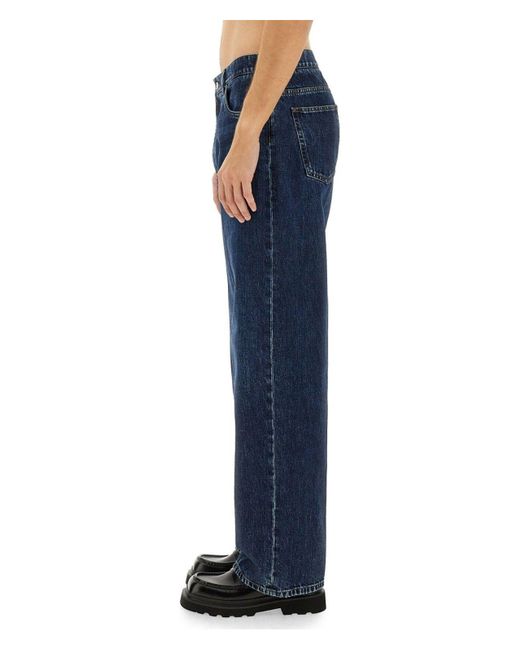 Dolce & Gabbana Blue Oversized Jeans for men