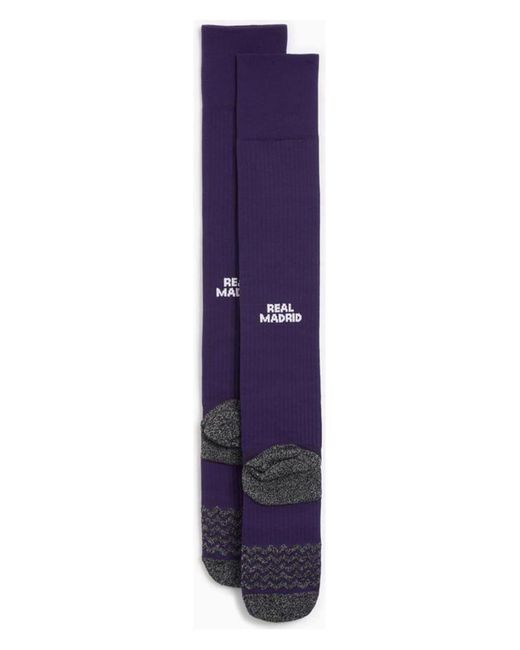 Y-3 Purple Real Madrid 4 Socks for men