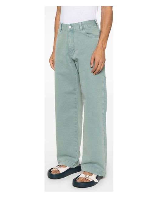 Emporio Armani Blue Denim Cotton Jeans for men