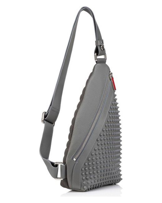 Christian Louboutin Gray 100% Calf Leather Bag for men