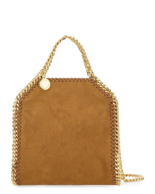 Stella McCartney Falabella Tiny Bag in Natural | Lyst UK