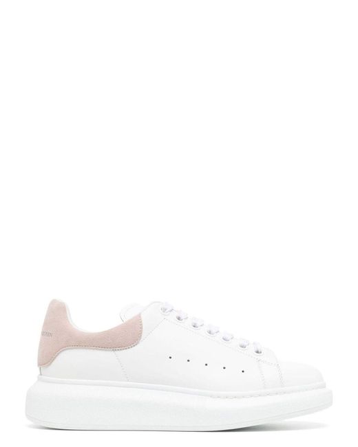 Alexander McQueen White Oversize Sneakers
