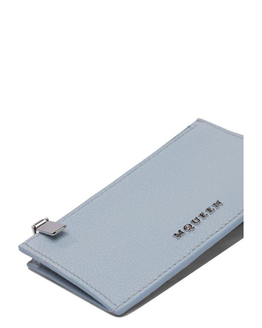 Alexander McQueen Blue Wallets & Card Holders for men