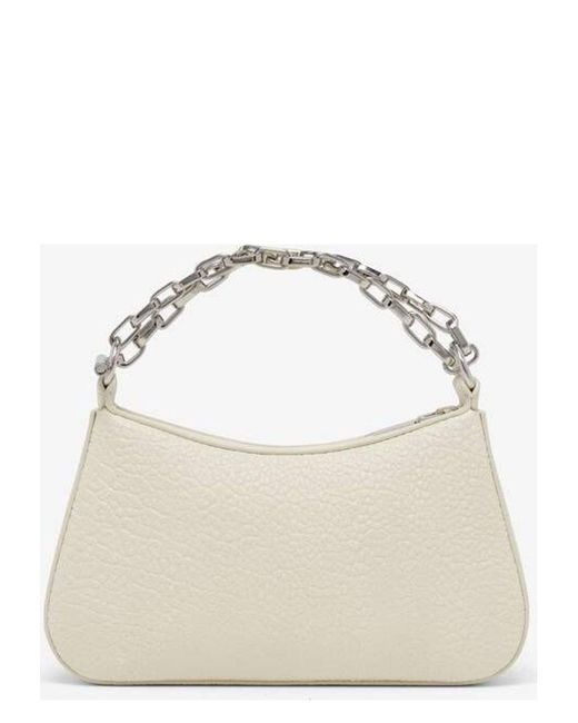 Alexander McQueen Natural T-Bar Mini Pouch