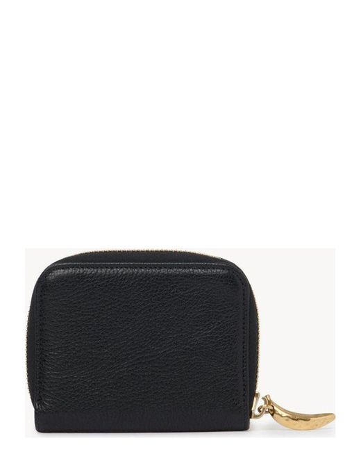 【Chloe】BANANA COIN CARD◆CHC25SP491N72 Chloé Chloe Banana Coin Card in Black | Lyst