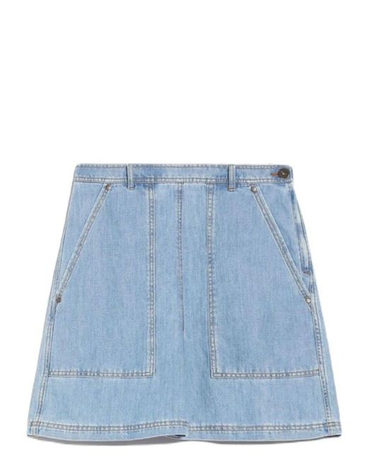 Weekend by Maxmara Blue Elica Short Trouser