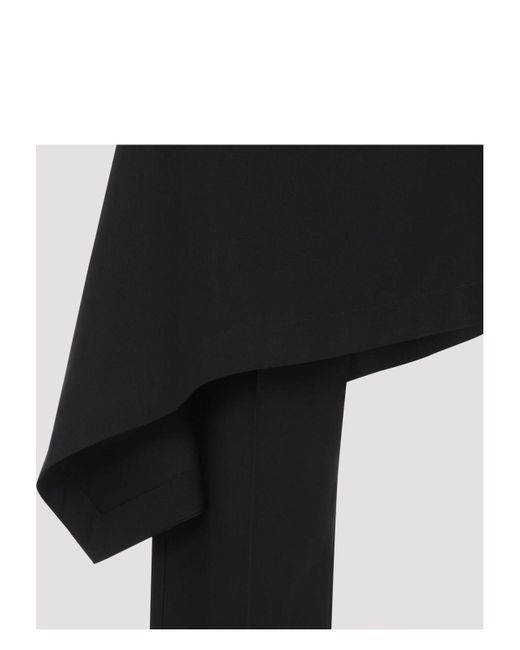 【送料&関税込】Bottega Veneta Asymmetric Panta Skirt Bottega Veneta Asymmetric Panta Skirt in Black | Lyst