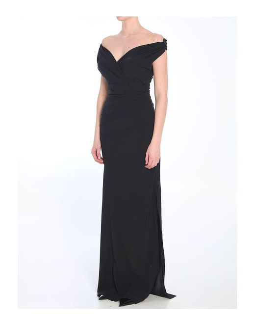 Jacquemus Black La Robe Rita Longue