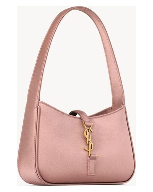 【Saint Laurent】YSL M.BAG HOBO 5A7 W_RAP.FU ST◆742680GAAFB LE 5 À 7 supple SMALL IN GRAINED LEATHER | Saint Laurent