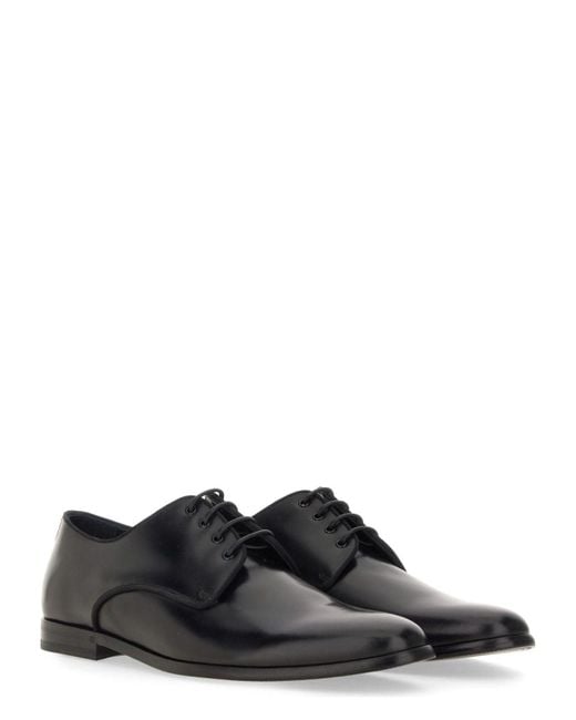 Dolce & Gabbana Black Derby for men