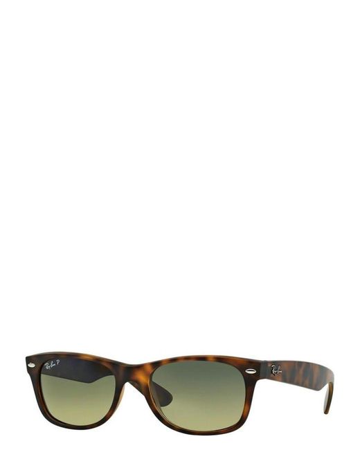 Ray-Ban Green New Wayfarer Rb2132 894/76 Sunglasses for men