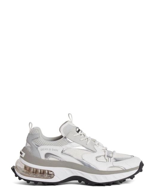 DSquared² White Bubble Sneakers